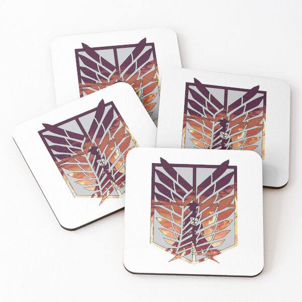 Wings of Freedom Coasters (Set of 4)
