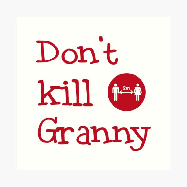 Item preview, Don't Kill Granny designed and sold by halibutgoatramb.