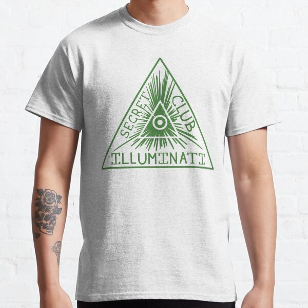 Vista previa del artículo con la obra «Club secreto Illuminati (completo en blanco)», diseñado y vendido por cu-b3.