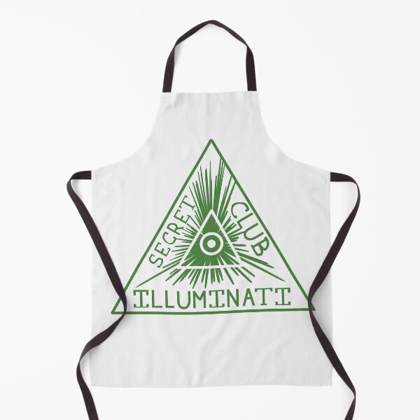 Item preview, Illuminati secret club (full on white) designed and sold by cu-b3.