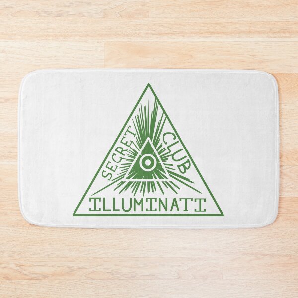 Item preview, Illuminati secret club (full on white) designed and sold by cu-b3.