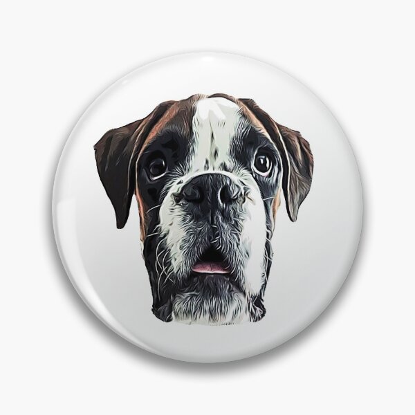 Item preview, Boxer Cute Dog designed and sold by ElegantCat.