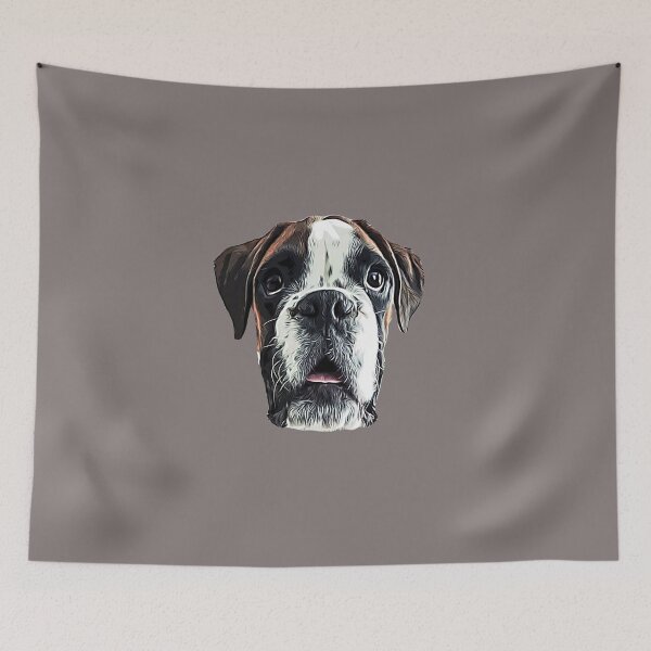 Item preview, Boxer Cute Dog designed and sold by ElegantCat.