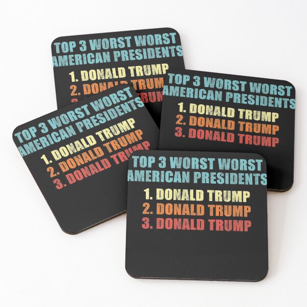 Item preview, Donald Trump is america's worst president, Top 3 worst american presidents designed and sold by Noahlaz.