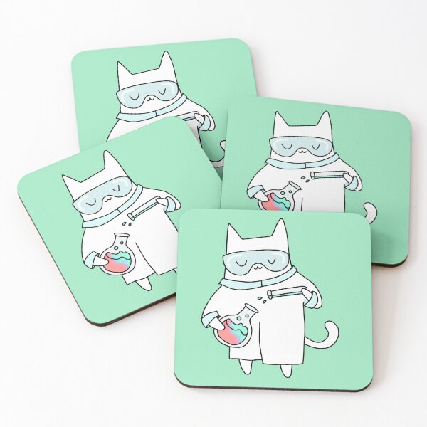 Item preview, Chemist Cat designed and sold by little  ochre.