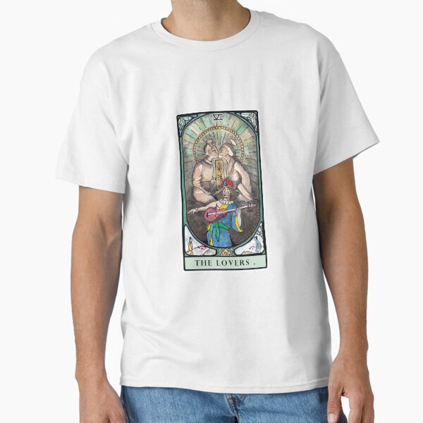 Vista previa del artículo con la obra «Tarot Avatar Los amantes Oma y Shu (y Chong)», diseñado y vendido por eburt.