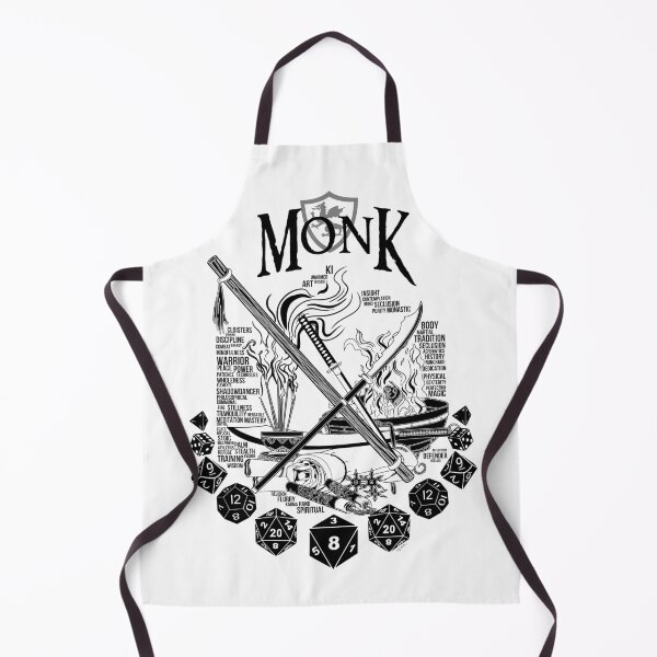 Item preview, RPG Class Series: Monk - Black Version designed and sold by Milmino.