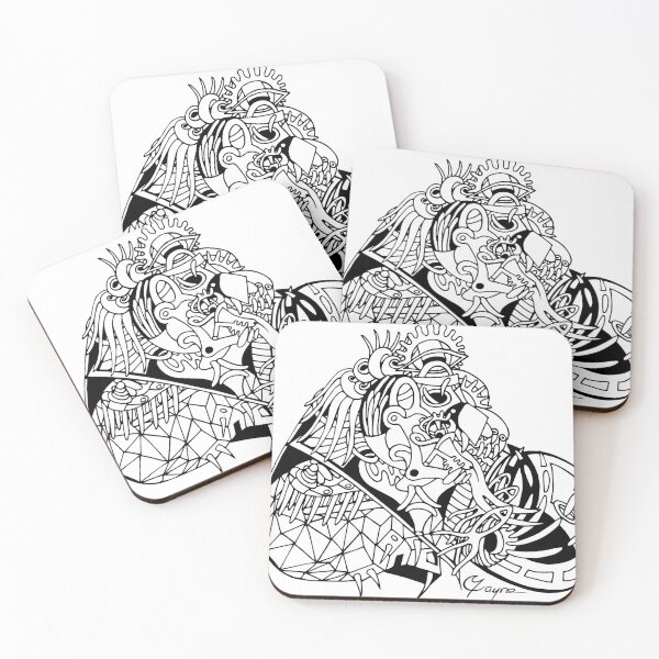 Item preview, Adult coloring lineart designed and sold by Rainbow Infinity.