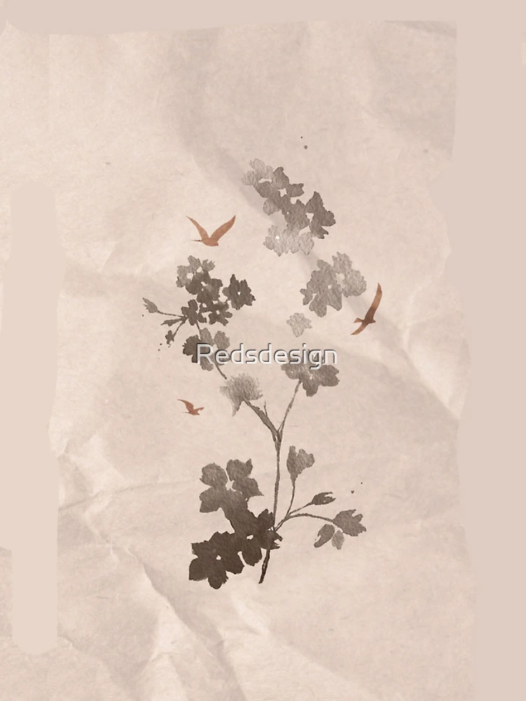 Thumbnail 5 of 5, iPhone Case, Flowerbird designed and sold by Redsdesign.