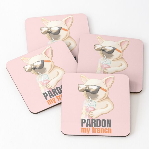Item preview, Pardon my french, cool french bulldog with sunglasses designed and sold by Sofia Dimitriadou.