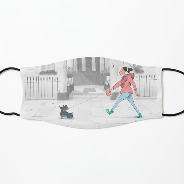 Morning Walk Kensington London Kids Mask