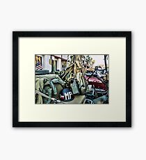 Military Jeep Framed Print