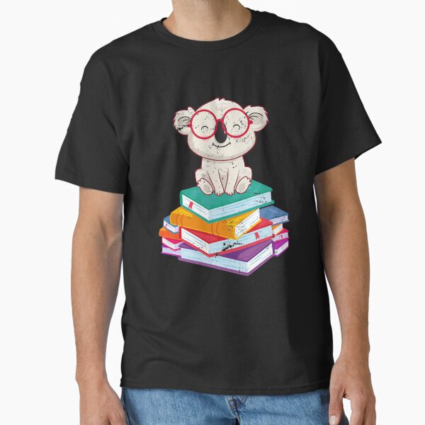 Item preview, Books reading koala designed and sold by bestshirtdesign.