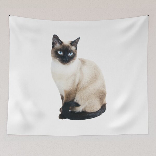 Item preview, Siamese Cat Portrait designed and sold by Go Logo Designs.