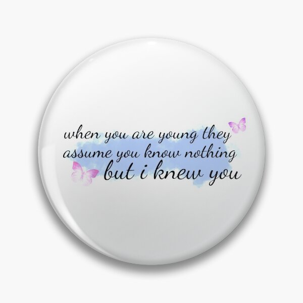 Item preview, ...i knew you designed and sold by Delanie Ross.