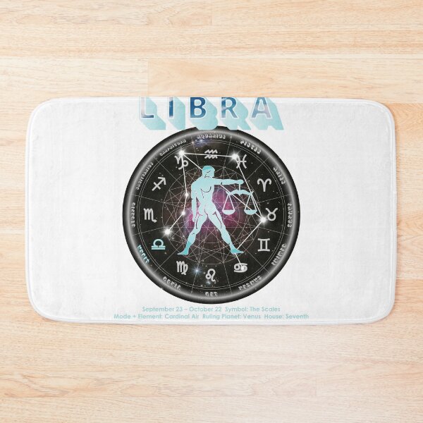 Item preview, 65 MCMLXV Libra Zodiac Horoscope Astrology Chart designed and sold by 65 MCMLXV.