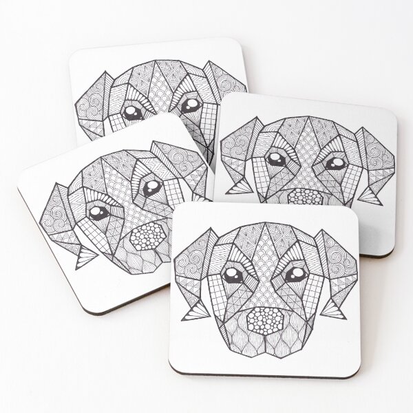Item preview, Lab Puppy black and white Doodle designed and sold by Bake-my-Design.