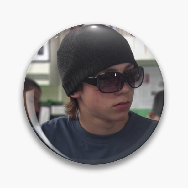 sunglasses sid sticker Pin