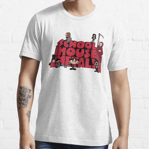 "School House Metal" Tshirt for Sale by Ratigan Redbubble metal t