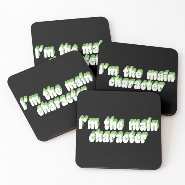Item preview, I'm the main character designed and sold by TikTokTalk.