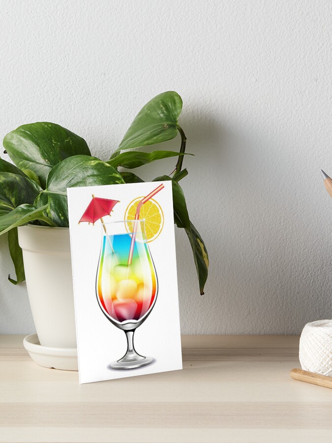 Rainbow Paradise Cocktail