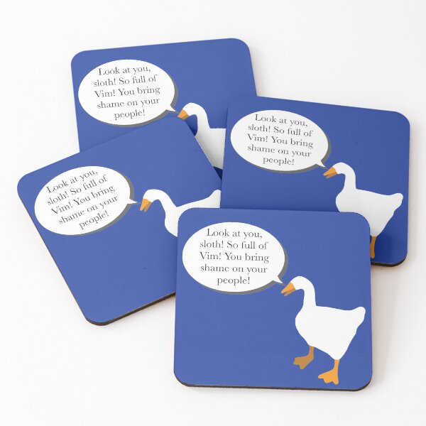 Item preview, Goose from James Acaster’s Sloth Fable Story designed and sold by StickyRiceStore.