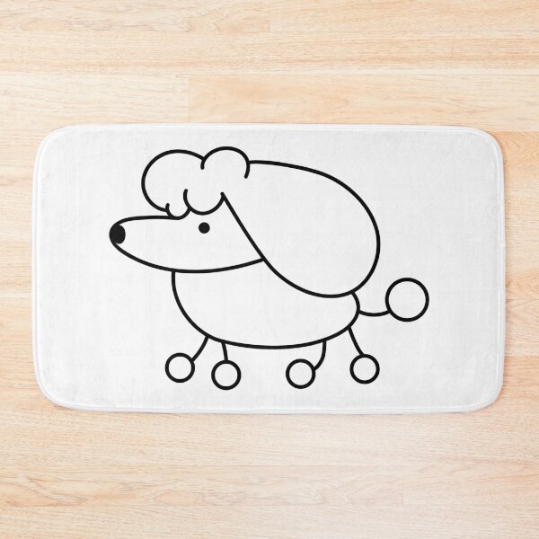 Item preview, Funny poodle designed and sold by spontania.