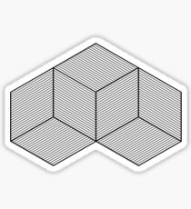 Geometric Illusion Sticker