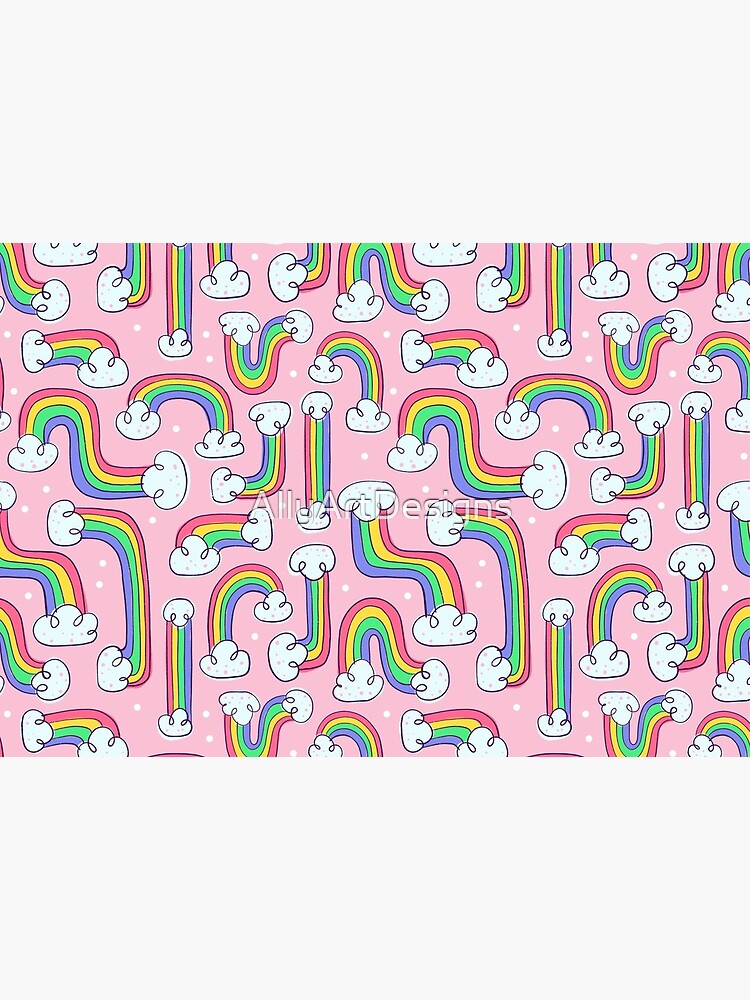 Curvy Rainbows by AllyArtDesigns