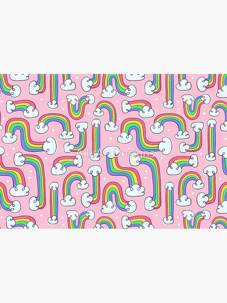 Curvy Rainbows by AllyArtDesigns