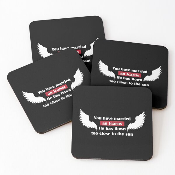 Item preview, You have married an Icarus; He has flown too close to the sun- Hamiltion quote designed and sold by anins-azuree.