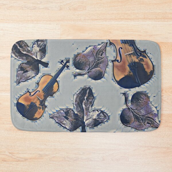 Item preview, Violins and leaves.  designed and sold by Attiva.