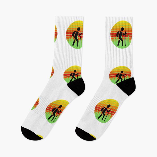 Item preview, Vintage Hiking Sunset designed and sold by AdventurePrints.