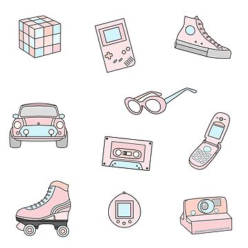 Artwork thumbnail, pack of aesthetic 90’s by Pastel-PaletteD