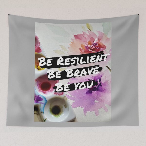 Item preview, Inspiring Resilience Quote designed and sold by Kate_Create.