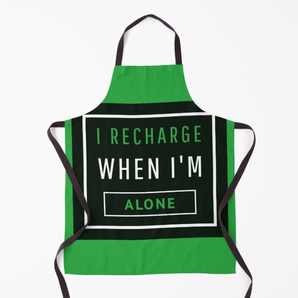 Item preview, I Recharge When I'm Alone, Funny Introvert designed and sold by ilovetshirts87.