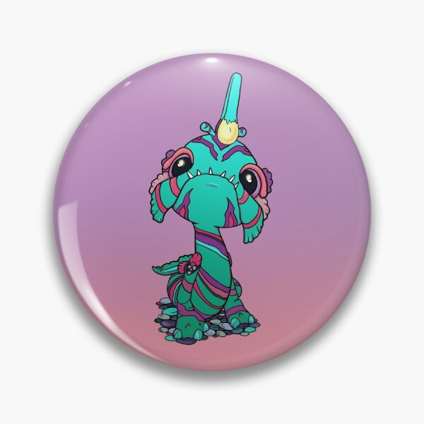 Item preview, Teal Baby Sea Monster designed and sold by bittybiteyones.