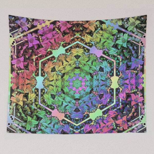 Item preview, Abstract FLORAL geometric Mandala  designed and sold by S Y N T H R E A L M.
