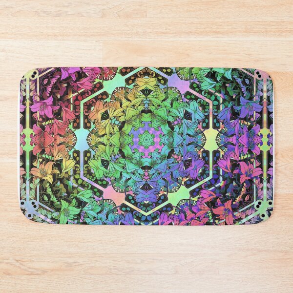 Item preview, Abstract FLORAL geometric Mandala  designed and sold by S Y N T H R E A L M.