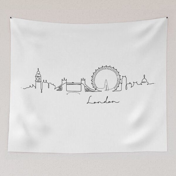 Item preview, London skyline designed and sold by Corentinlpqx.