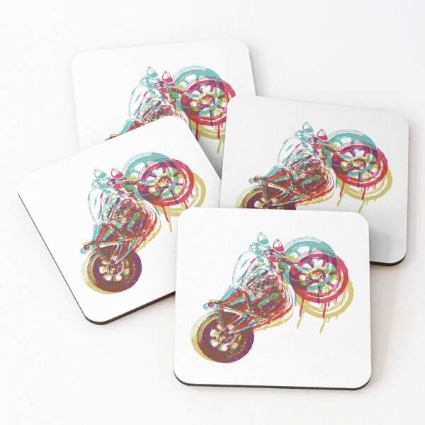 Item preview, Abstract Motorbikes designed and sold by MisterGooseShop.