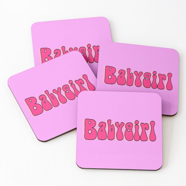 Item preview, Babygirl pink baddie quote designed and sold by DiscoDaisyy.
