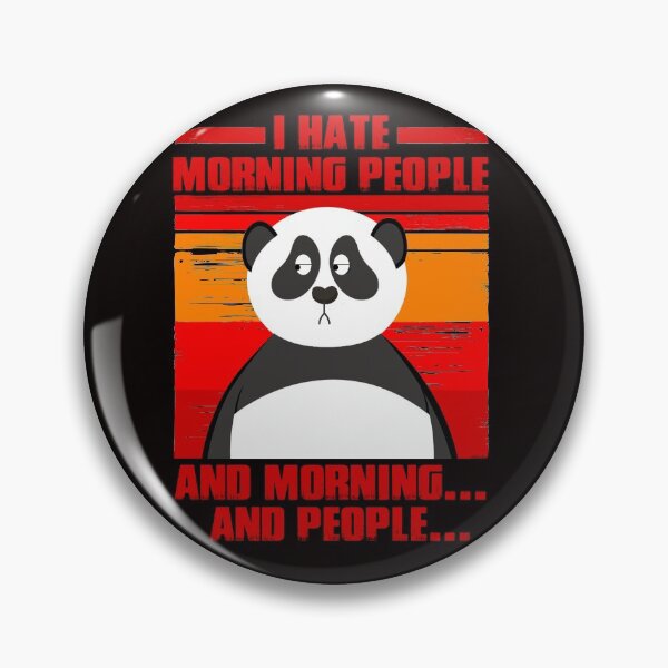 Item preview, I Hate Morning People T-Shirt designed and sold by liamoccia.