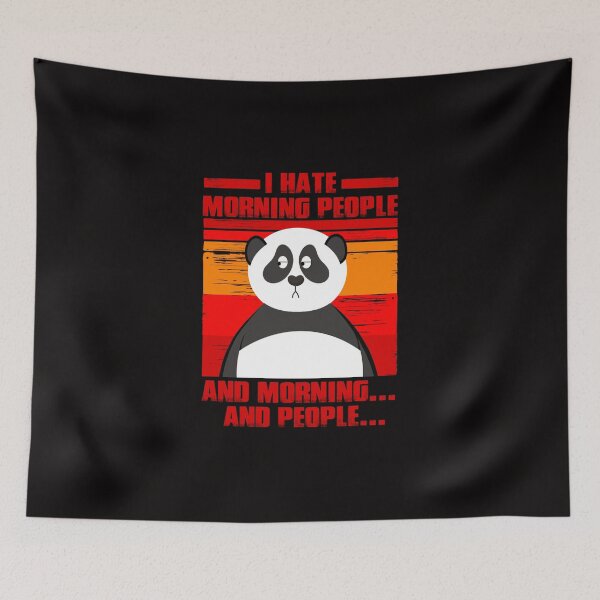 Item preview, I Hate Morning People T-Shirt designed and sold by liamoccia.