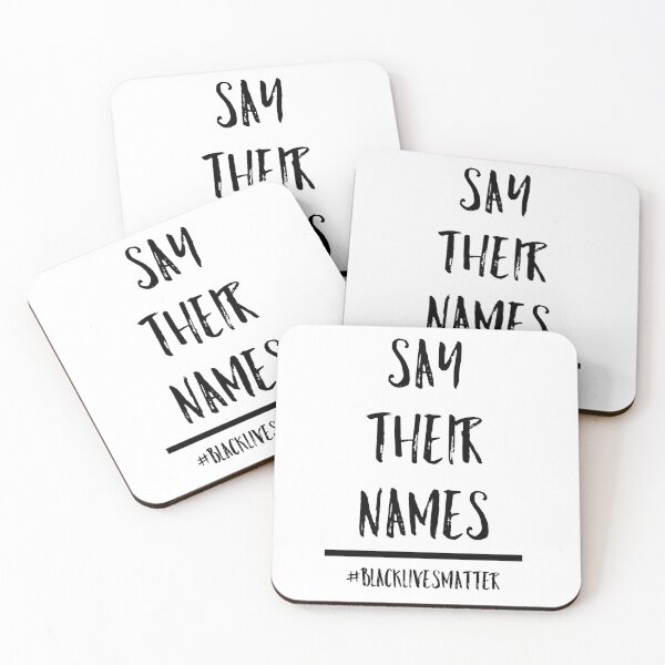 Item preview, Say Their Names Text Design designed and sold by Echo Dusk.