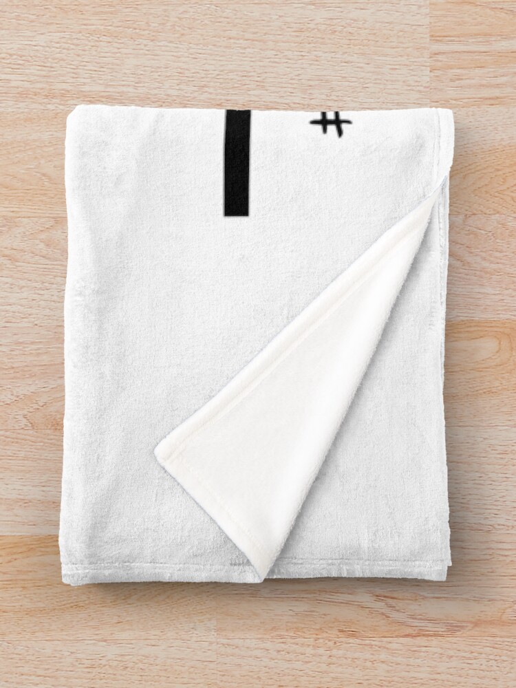 Thumbnail 3 of 6, Throw Blanket, Say Their Names Text Design designed and sold by igfacemasks.