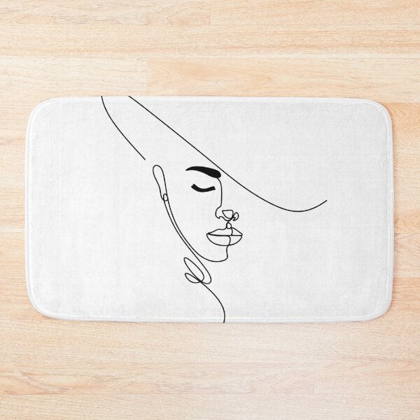 Item preview, Abstract Female Figure, Woman Art, Sketch Art, Continuous Line, Woman Face. Simple Fashion, designed and sold by OneLinePrint.