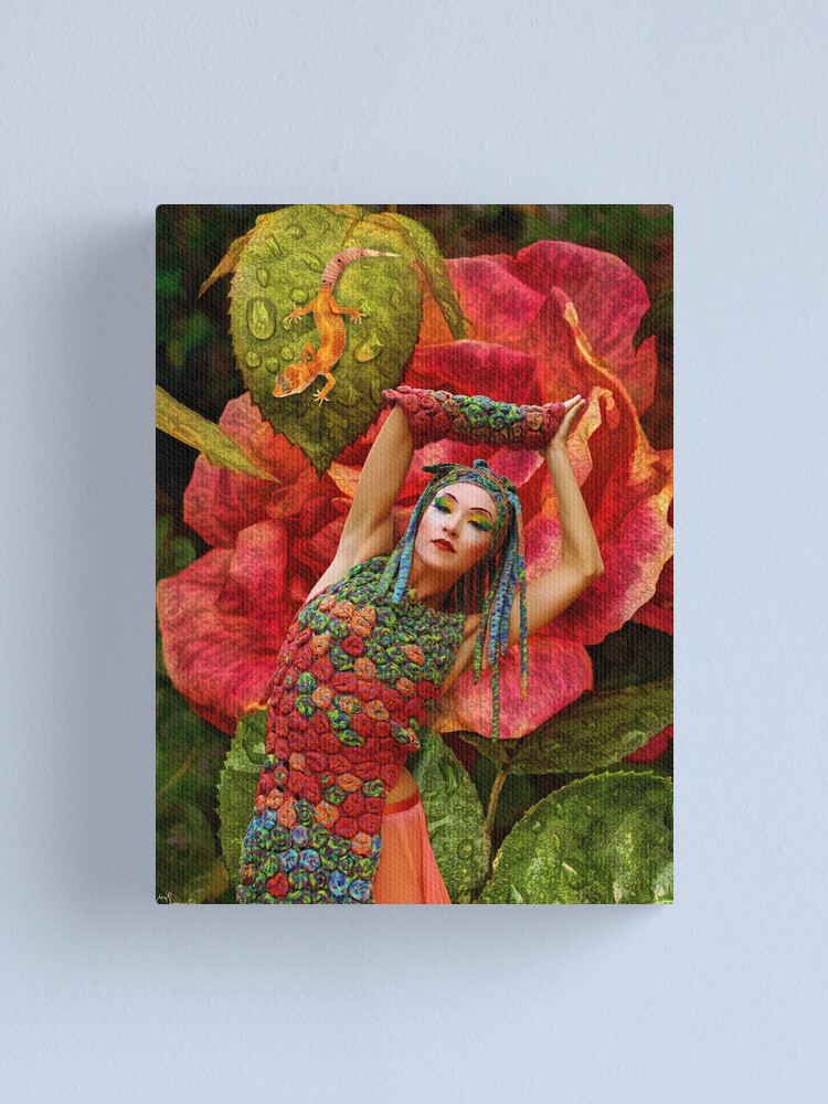Alternate view of "Rainbow Serpent" Canvas Print