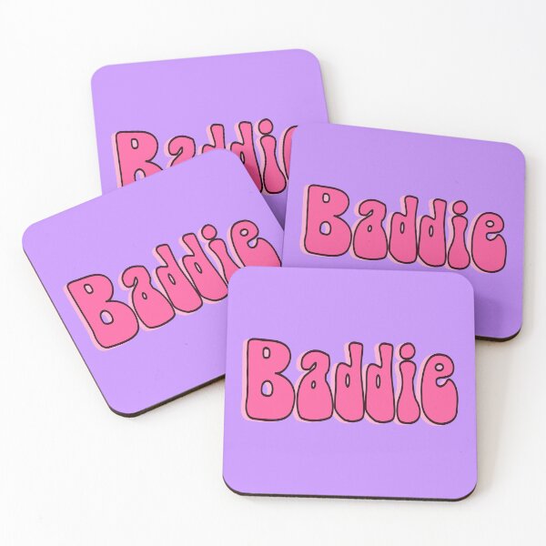 Item preview, Pink baddie retro quote designed and sold by DiscoDaisyy.