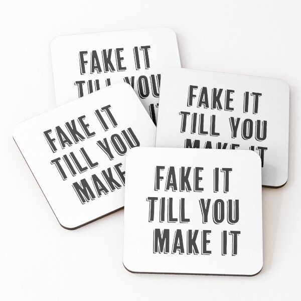 Item preview, Fake it till you make it designed and sold by Abbie's Prints.